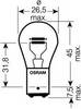 ����� ������������� OSRAM P21/5W 24v 21/5w; BAY15d, 7537