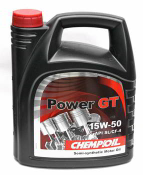 ����� �������� ����������������� Chempioil Power GT 15W50 A3/B4, 4 �����., S4032