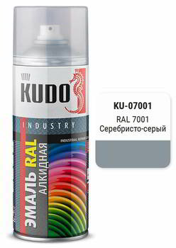 ����� ������������� KUDO RAL 7001, ����������-�����, ��������, 520 ��., KU-07001