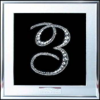 ����� ��������� "�" ����� � (20*20) ����������� Swarovski, 130023