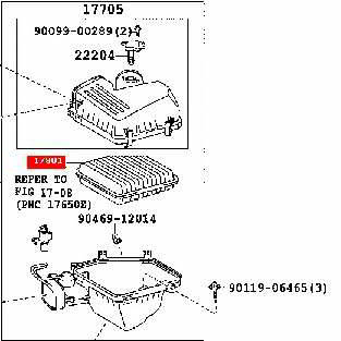 ������ ���������, ����������� ������� TOYOTA , 178010H030, 178010H050, 1780128030