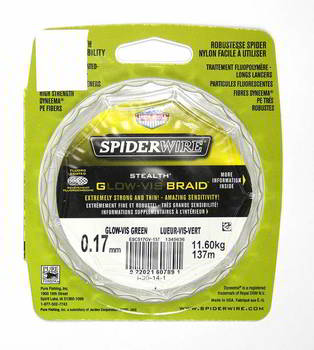 ���� SPIDERWIRE Stealth Glow Vis 137m 0.25, 18, 92 ��, 1345638