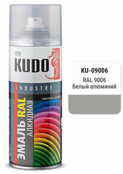 ����� ������������� KUDO RAL 9006, ����� ��������, ��������, 520 ��., KU-09006
