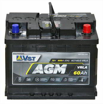 ������� �������������� (���) VST AGM 6��-60 L2-0, R+(-/+), 660�, 560 900 066, 242x175x190., 36782, 560900066