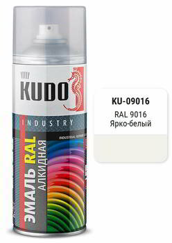 ����� ������������� KUDO RAL 9016, ����-�����; ��������, 520 ��., KU-09016