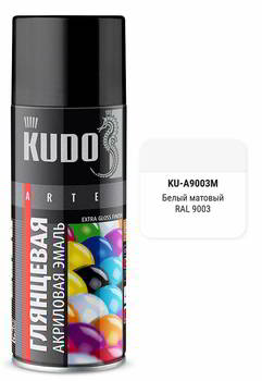 ����� ������������� KUDO RAL 9003 �����, �������, ��������, 520 ��., KU-A9003M
