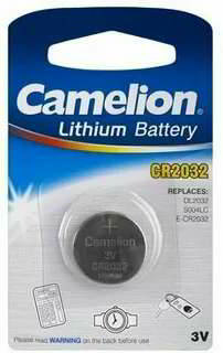 ������� ������� Camelion Battery Co Ltd CR 2032 3V  ������� 1��, CR2032-BP1