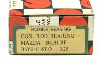 �������� ��������, �������� LLE �������� �������� �������� ���. 0, 25 ��  MAZDA ing. B6 , BJ , BP, B6Y0-11-SE0     0.25 mm